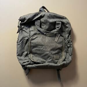Modal Diaper‎ Bag Backpack Gray Baby Modern Chic